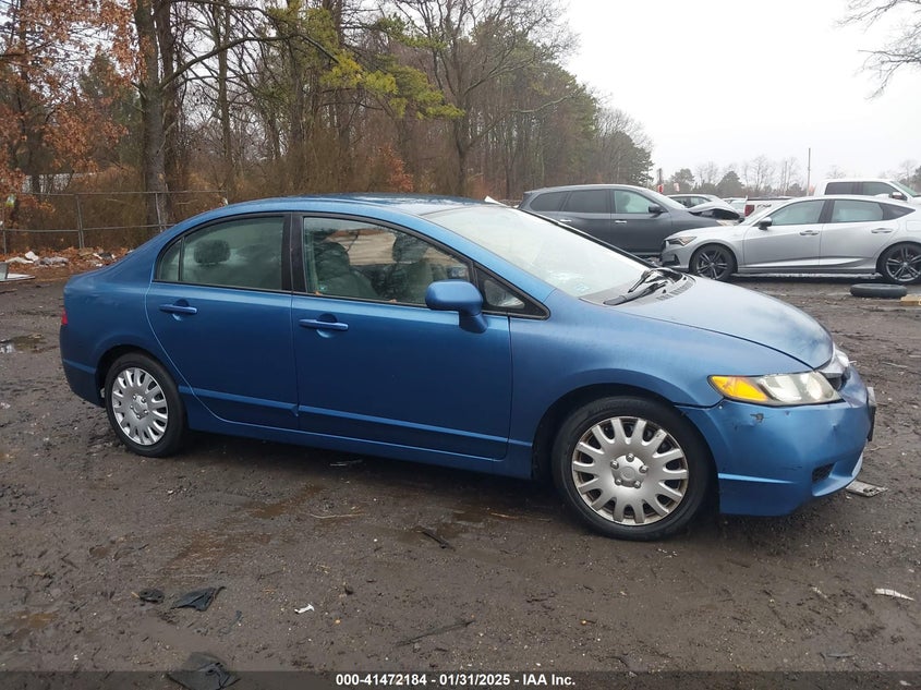 2010 HONDA CIVIC VIN: 2HGFA1F51AH568353