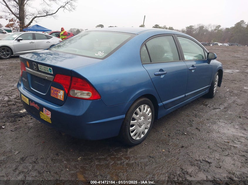 2010 HONDA CIVIC VIN: 2HGFA1F51AH568353