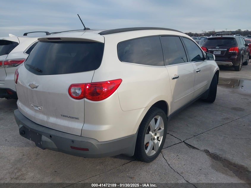 Vin: 1gnkrged0cj329970, lot: 41962791, chevrolet traverse 1lt 20124