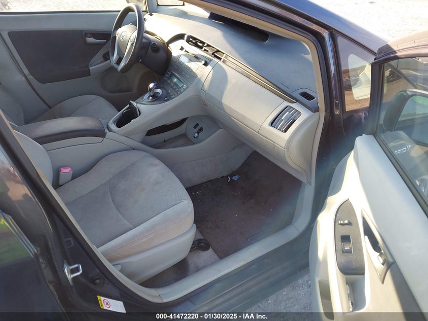 2011 TOYOTA PRIUS VIN: JTDKN3DU9B5344912
