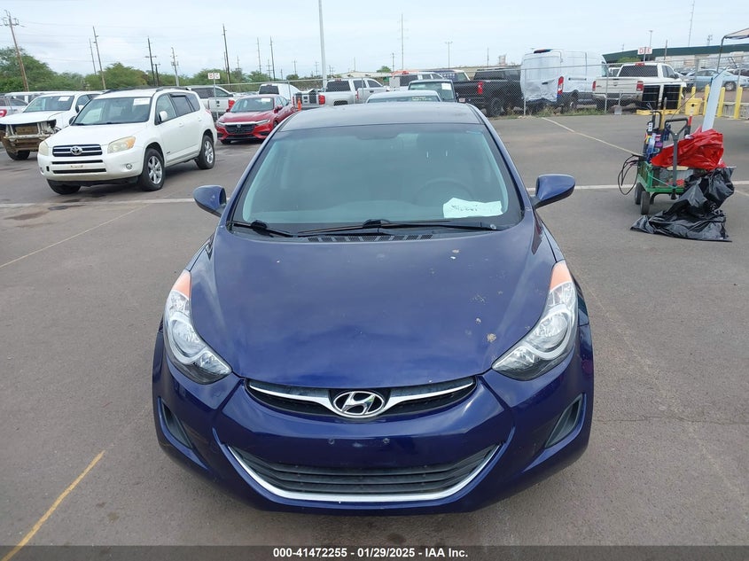 2013 Hyundai Elantra Gls VIN: 5NPDH4AE0DH233932 Lot: 41472255