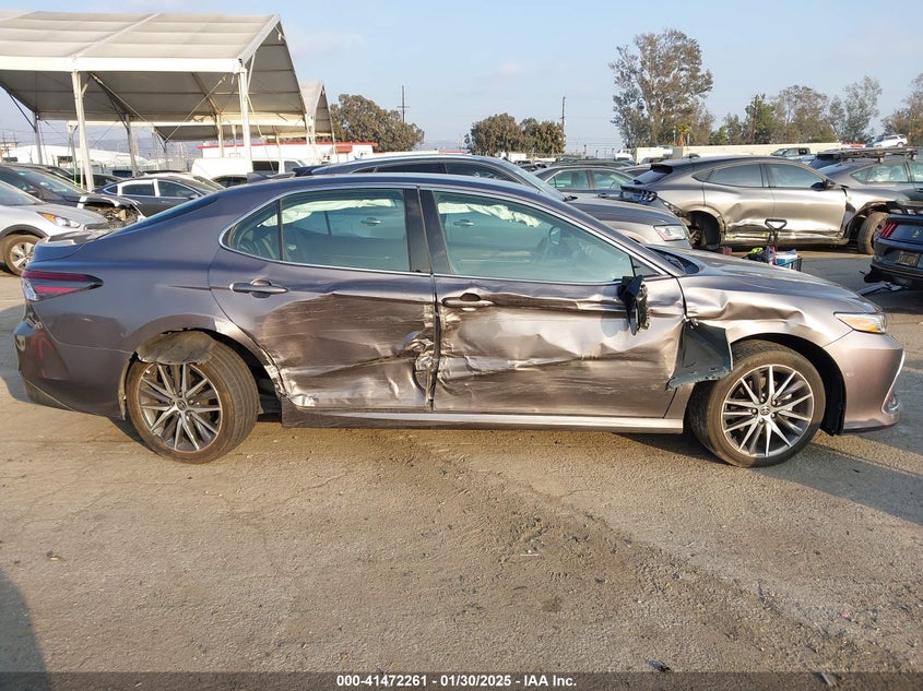 2022 TOYOTA CAMRY VIN: 4T1F31AK9NU577449