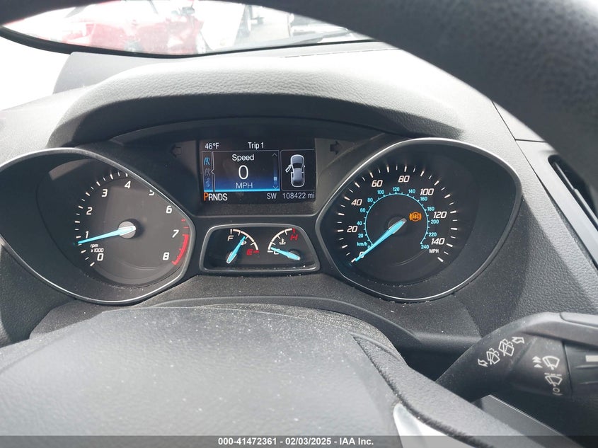 2016 FORD ESCAPE VIN: 1FMCU9GX8GUC89281