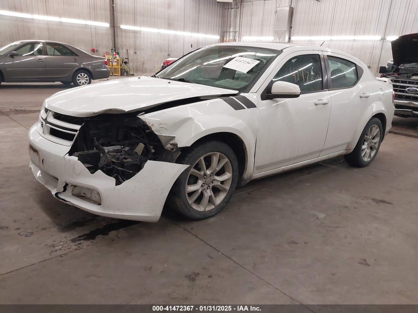 2014 DODGE AVENGER VIN: 1C3CDZBG9EN165415