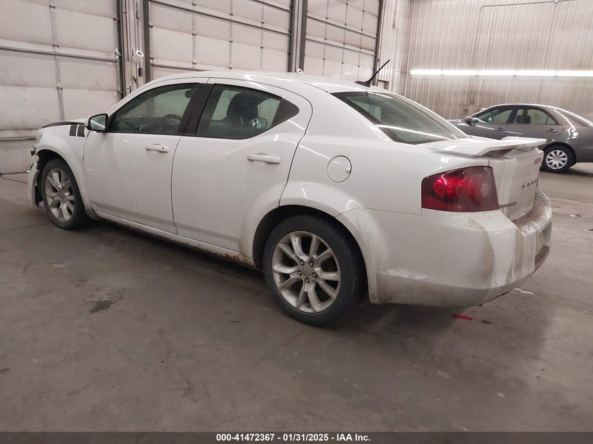 2014 DODGE AVENGER VIN: 1C3CDZBG9EN165415