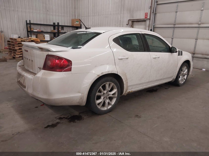 2014 DODGE AVENGER VIN: 1C3CDZBG9EN165415