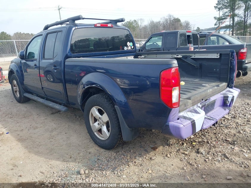 2008 NISSAN FRONTIER VIN: 1N6AD09UX8C442449