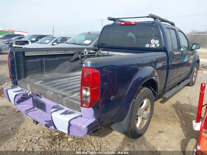 2008 NISSAN FRONTIER VIN: 1N6AD09UX8C442449