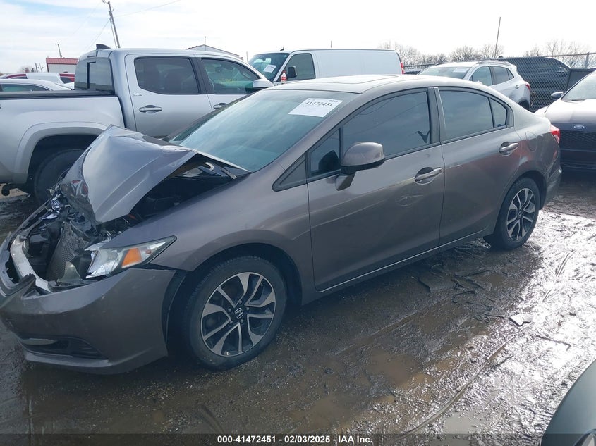 2013 HONDA CIVIC VIN: 19XFB2F84DE064987