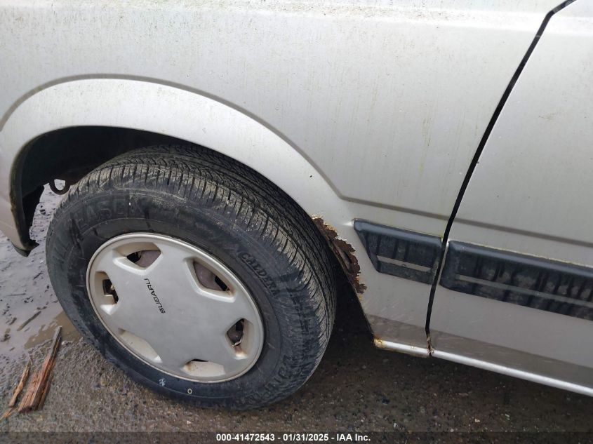 1989 Subaru Gl 4Wd VIN: JF2AN53B4KH421760 Lot: 41472543