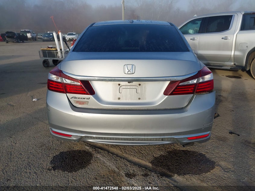 2016 HONDA ACCORD VIN: 1HGCR2F89GA164428