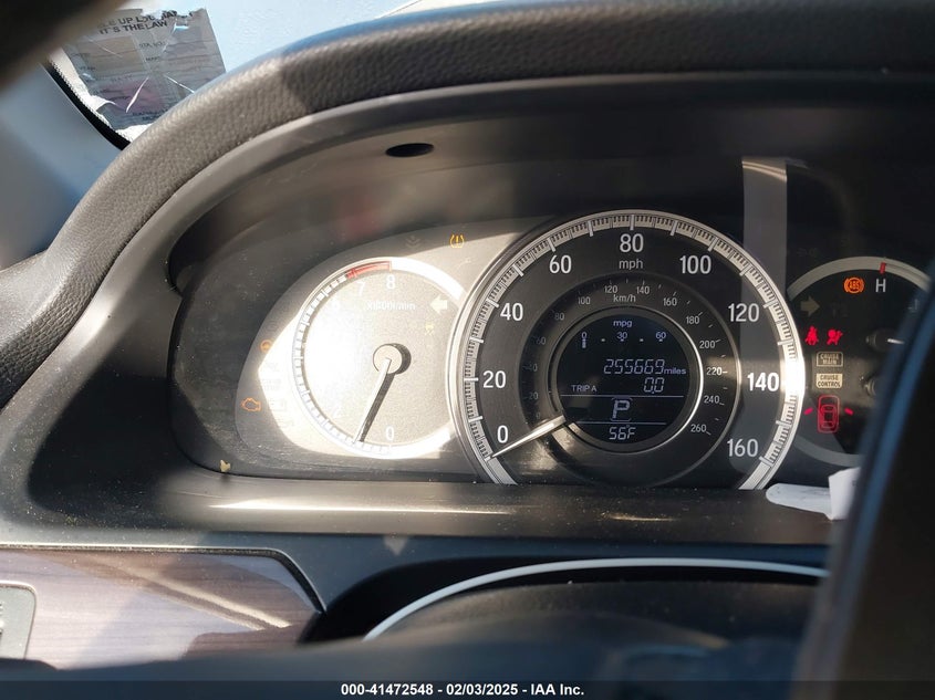 2016 HONDA ACCORD VIN: 1HGCR2F89GA164428