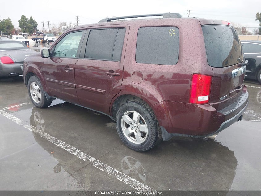 2011 HOND PILOT EX VIN: 5FNYF3H42BB041440