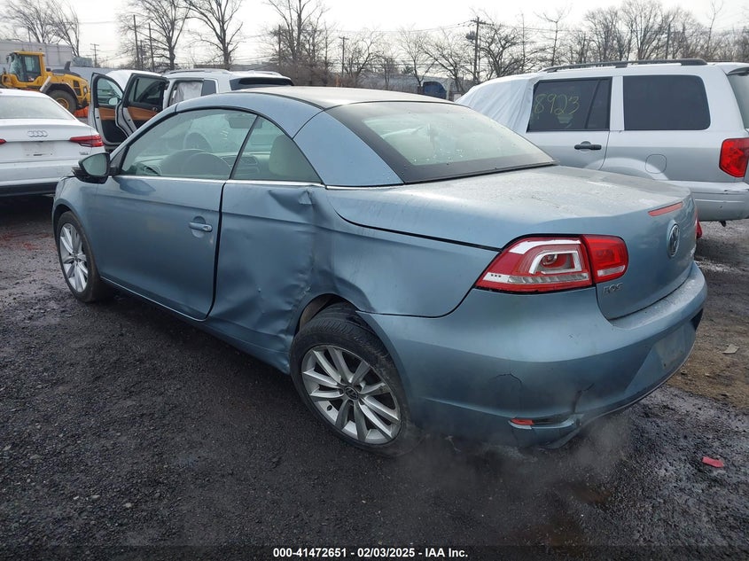 Vin: 0wvwbw7ah9cv00449, lot: 41963253, volkswagen eos komfort 20123