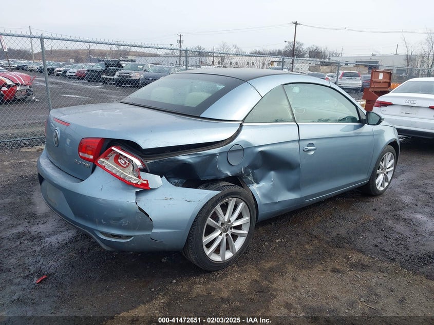Vin: 0wvwbw7ah9cv00449, lot: 41963253, volkswagen eos komfort 20124