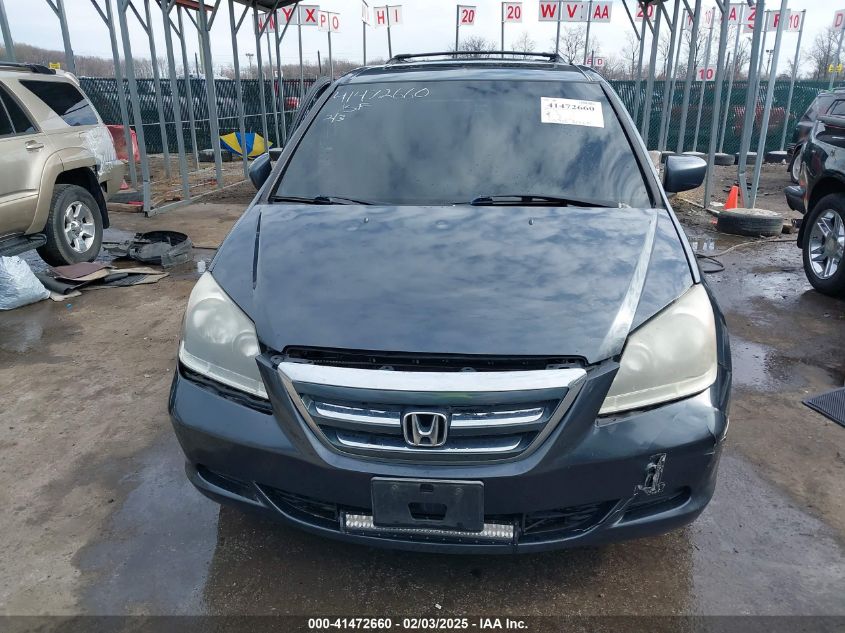 2005 Honda Odyssey Ex-L VIN: 5FNRL38765B093794 Lot: 41472660