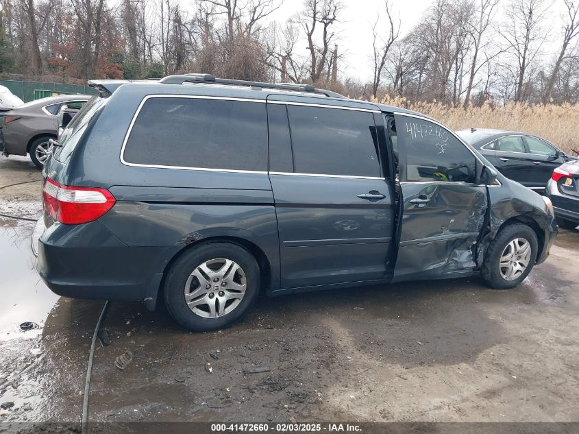 2005 Honda Odyssey Ex-L VIN: 5FNRL38765B093794 Lot: 41472660