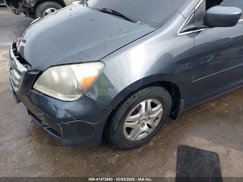 2005 Honda Odyssey Ex-L VIN: 5FNRL38765B093794 Lot: 41472660