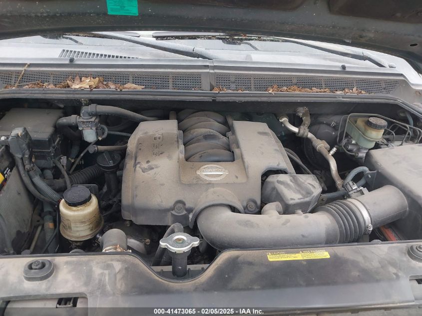 2005 Nissan Titan Xe VIN: 1N6AA07A05N504541 Lot: 41473065