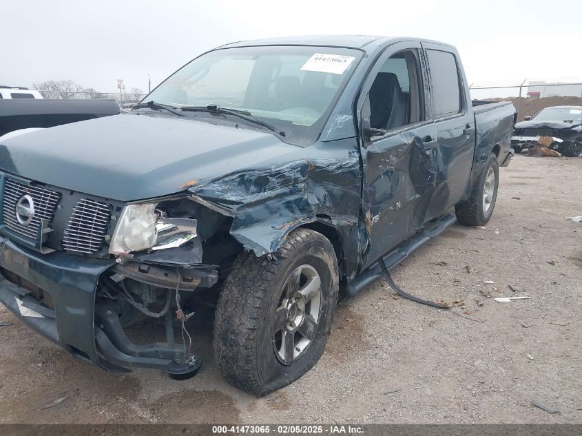 2005 Nissan Titan Xe VIN: 1N6AA07A05N504541 Lot: 41473065