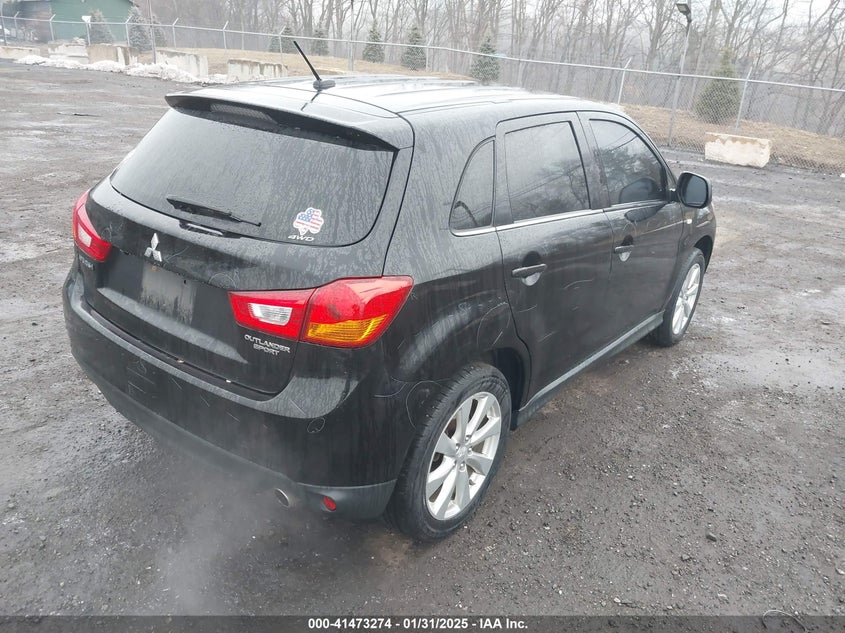 2015 MITSUBISHI OUTLANDER SPORT VIN: 4A4AR4AU9FE039838