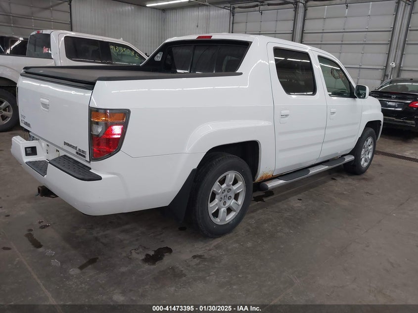 2007 HONDA RIDGELINE VIN: 2HJYK16547H518099