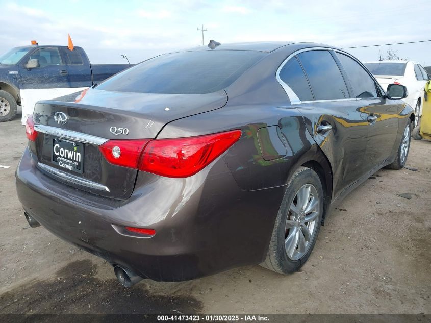 VIN JN1EV7AP3HM737017 2017 INFINITI Q50 no.4