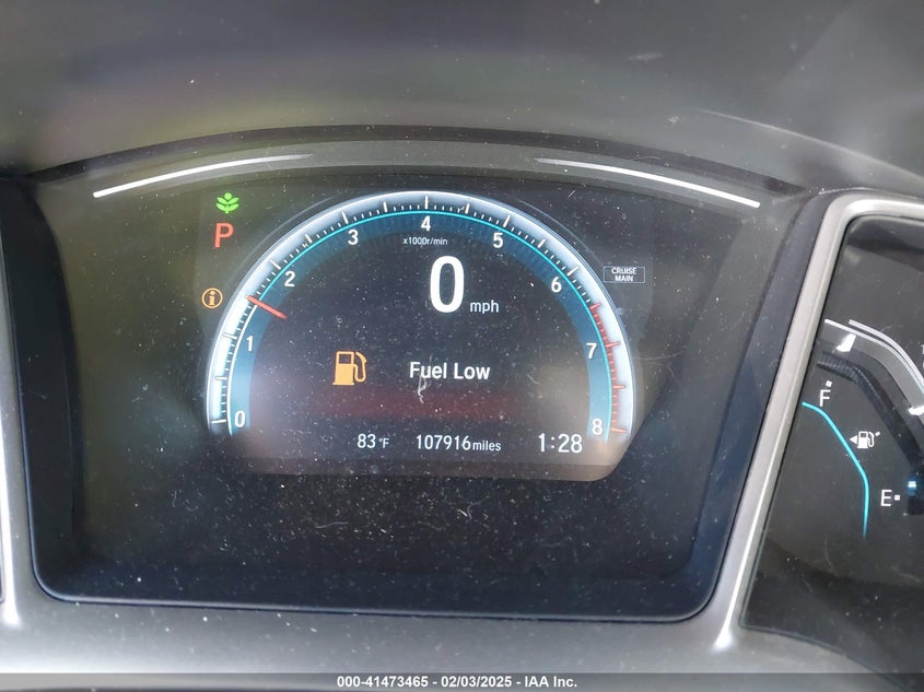 2016 HONDA CIVIC VIN: 19XFC1F3XGE006222