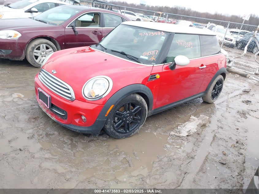 2012 MINI COOPER VIN: WMWSU3C56CT540717