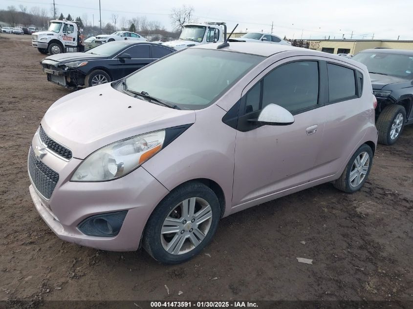 VIN KL8CD6S93DC500442 2013 CHEVROLET SPARK no.2