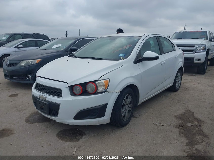 2012 CHEVROLET SONIC VIN: 1G1JA5SH5C4169762