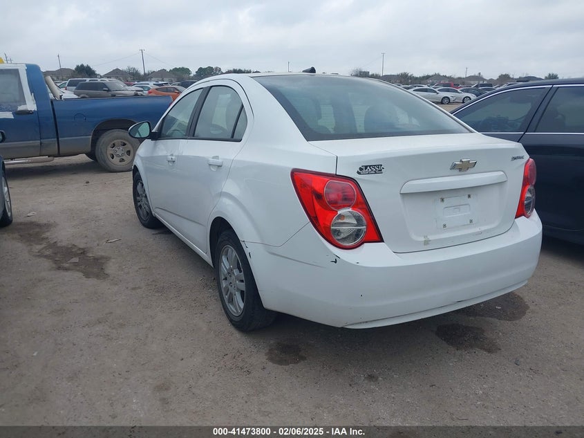 2012 CHEVROLET SONIC VIN: 1G1JA5SH5C4169762