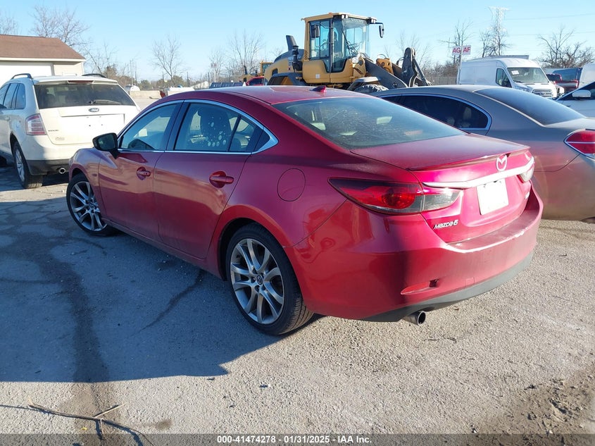Vin: jm1gj1w55e1101492, lot: 41964905, mazda mazda6 i grand touring 20143