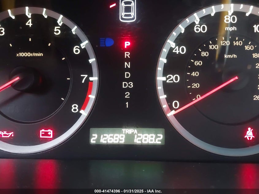 2009 HONDA ACCORD VIN: 1HGCP26849A121141