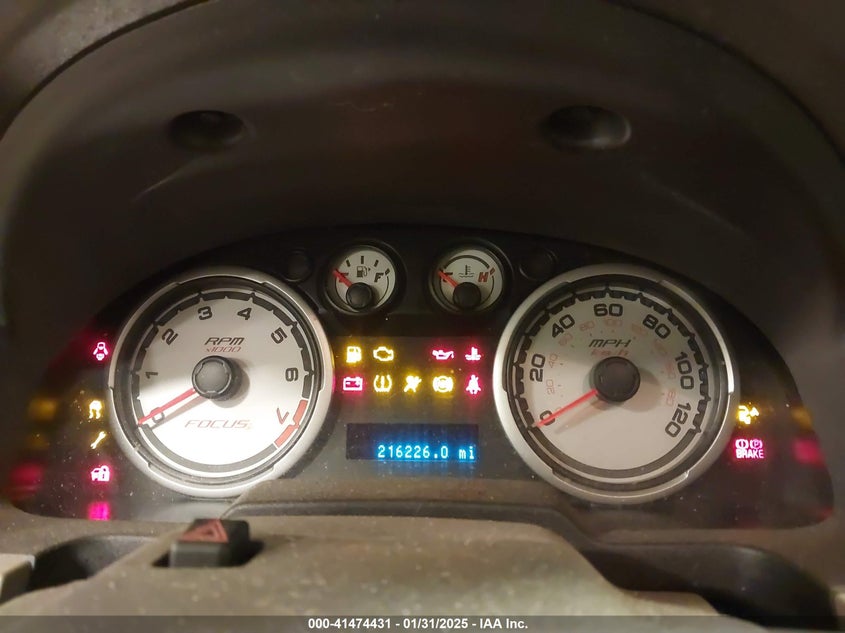 2008 FORD FOCUS VIN: 1FAHP35N48W132911