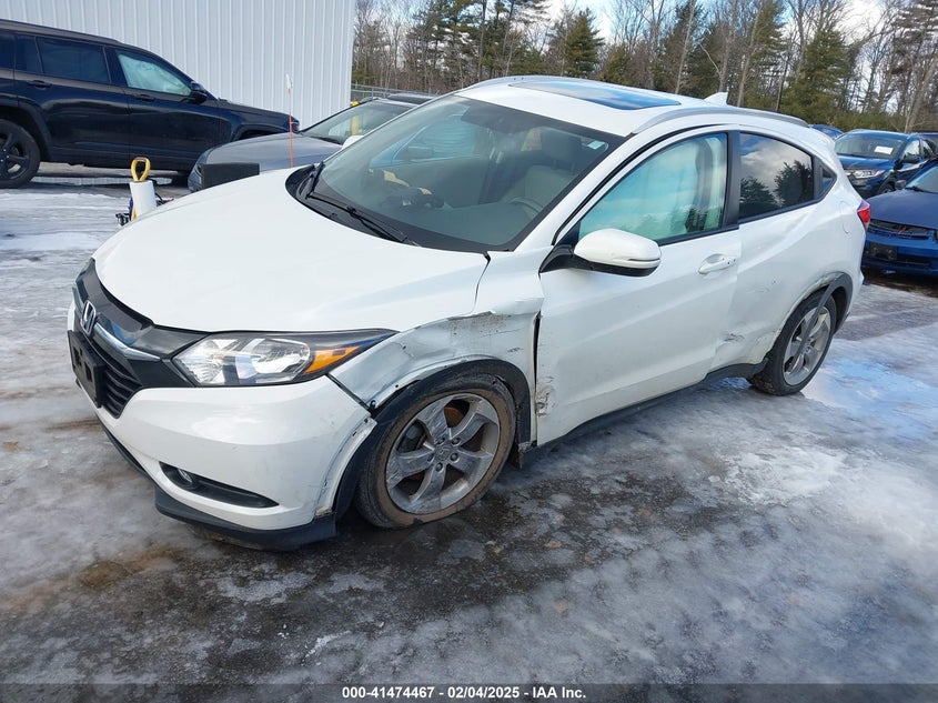 2016 HONDA HR-V VIN: 3CZRU6H79GM764897