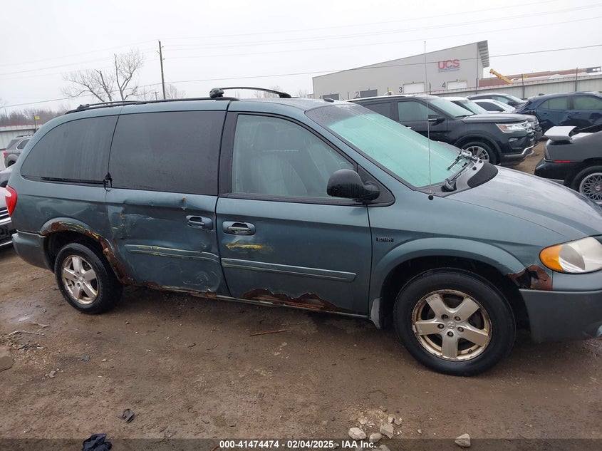 2007 Dodge Grand Caravan Sxt VIN: 2D4GP44L27R150510 Lot: 41474474