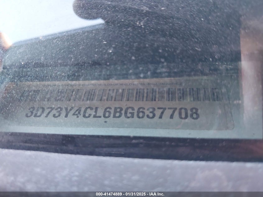 2011 Ram Ram 3500 Laramie Longhorn Edition VIN: 3D73Y4CL6BG637708 Lot: 41474889