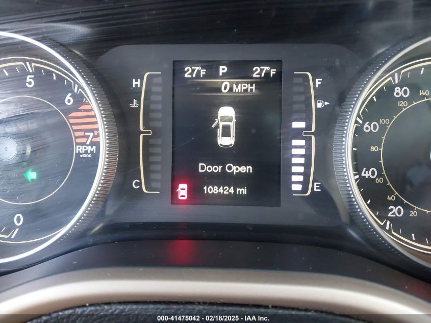 2017 Jeep Cherokee Latitude 4X4 VIN: 1C4PJMCBXHW529884 Lot: 41475042