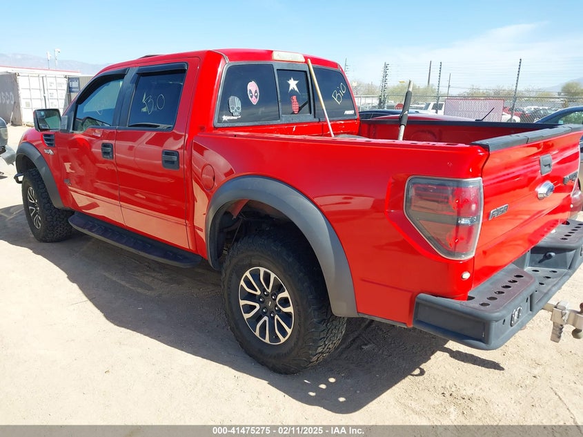 2012 FORD F-150 VIN: 1FTFW1R64CFA75033