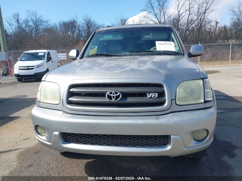 2004 Toyota Sequoia Sr5 V8 VIN: 5TDZT34A34S210081 Lot: 41475336