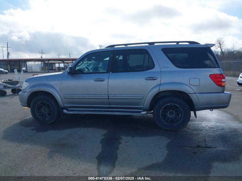 2004 Toyota Sequoia Sr5 V8 VIN: 5TDZT34A34S210081 Lot: 41475336