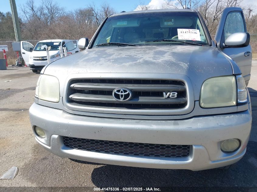 2004 Toyota Sequoia Sr5 V8 VIN: 5TDZT34A34S210081 Lot: 41475336