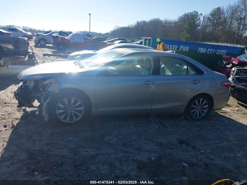 2016 TOYOTA CAMRY HYBRID XLE - 4T1BD1FK0GU182518