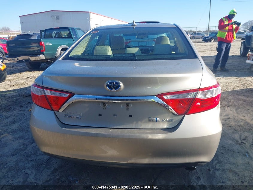 2016 TOYOTA CAMRY HYBRID XLE - 4T1BD1FK0GU182518