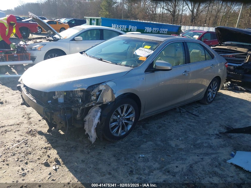 2016 TOYOTA CAMRY HYBRID XLE - 4T1BD1FK0GU182518