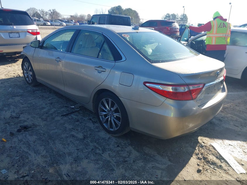 2016 TOYOTA CAMRY HYBRID XLE - 4T1BD1FK0GU182518