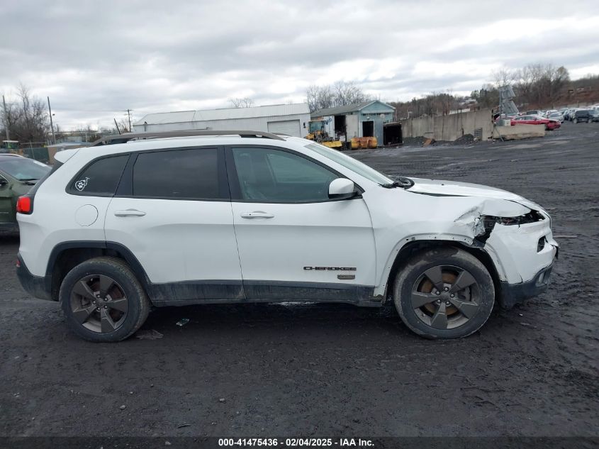 2016 Jeep Cherokee 75Th Anniversary VIN: 1C4PJMCB8GW282752 Lot: 41475436