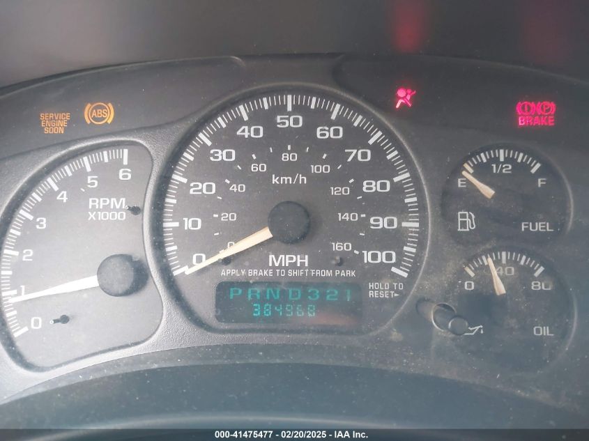 2002 Chevrolet Tahoe Lt VIN: 1GNEC13Z22R197594 Lot: 41475477