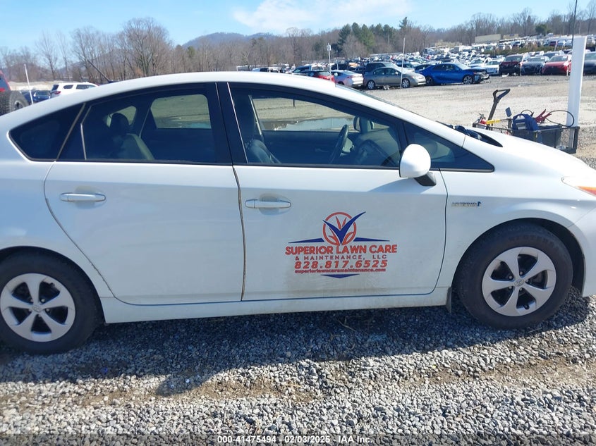2012 TOYOTA PRIUS VIN: JTDKN3DU2C5443573
